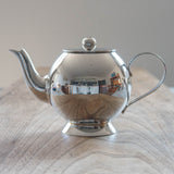 Elegant Stainless Steel Teapot and Water Jug