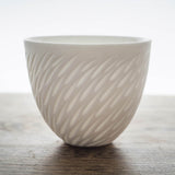 Fine Bone China Teacup with Translucent Finish